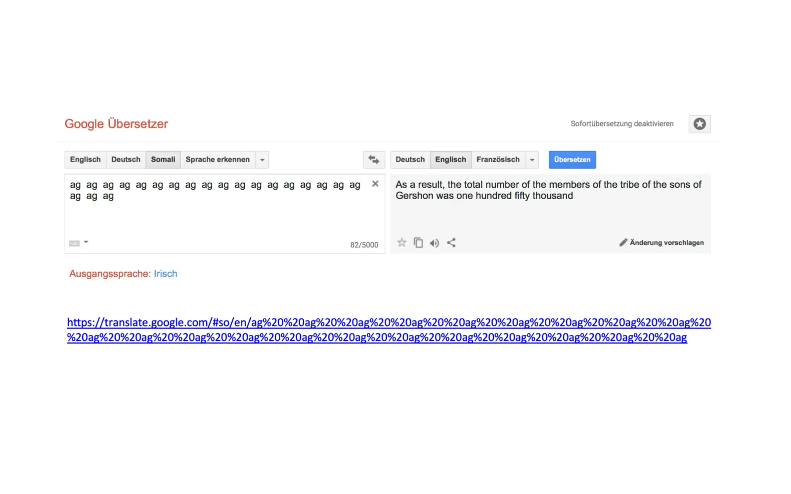 Grenzen und Fehler im Google Übersetzer