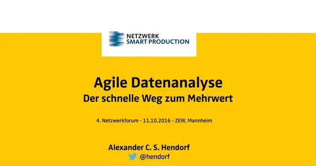 Preview: Agile Analytics Rock the Enterprise: Open Source as a Game-Changer